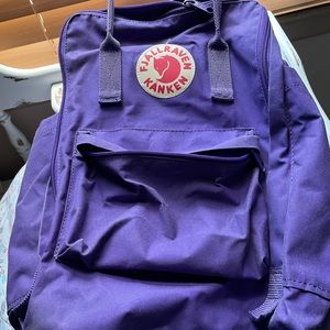 Fjallraven backpack purple